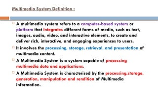 Multimedia system: Authoring system/Software tools | PPTX
