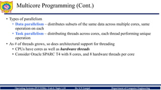 Unit-I Process Management :Threads-Multithreading Models | PDF