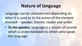 Comprehensive Overview of English Language Structure and Teaching ...