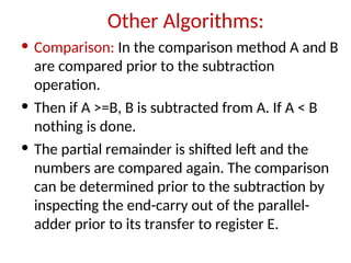 UNIT 1.4.ppt consists of fixed and floating point operations | PPT