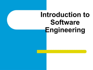 Comprehensive Introduction to Software Engineering Principles and ...