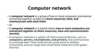 UNIT Introduction to Computer network.pptx