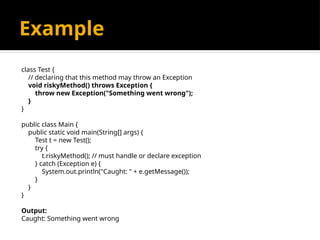 Comprehensive Guide to Exception Handling and Error Types in Java ...