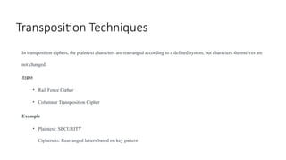 Cryptography And Cyber Security : Introduction To Cryptography | PPTX