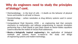 Biology for Engineers: Integrating Biological Principles with ...