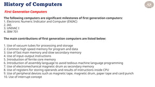 Ias Computer From First Comprehensive Overview of Computer Organization and Architecture for ...