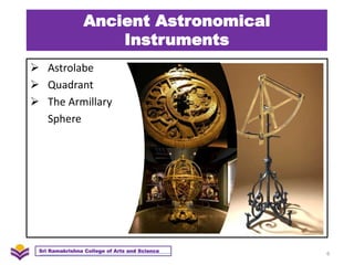 22PH503 - Astronomy and Astrophysics - Unit 1 - Astronomical ...