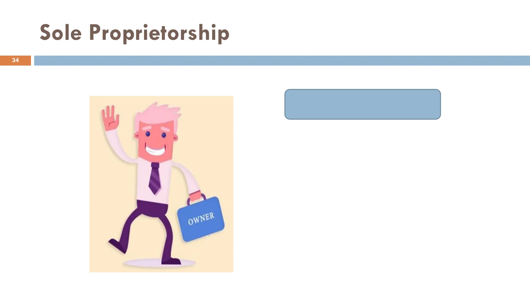 Sole Proprietorship
34
 