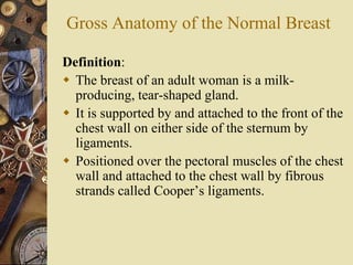 breast anatomy and physiology