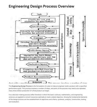 Product cycle- Design process- sequential and concurrent engineering ...