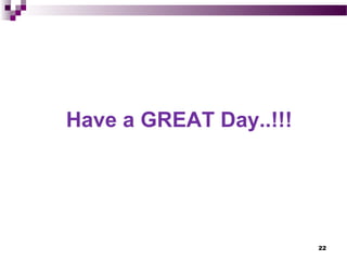 Have a GREAT Day..!!!
22
 