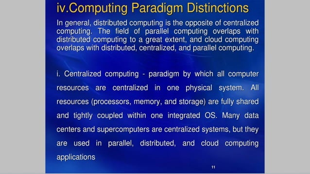 Enabling Technologies and Distributed System Models | PDF