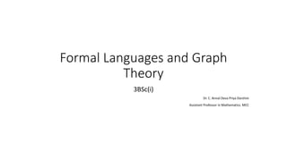 formal languages and automata basics of computer language | PPT