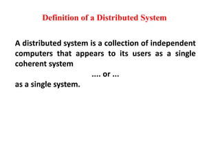 Introduction to Distributed Systems | PPT