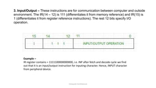Ir Cpu Unit 1 computer architecture (1) | PPTX