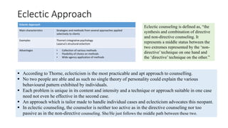 Unit 1 - Counselling Theory - Approach [4].pptx