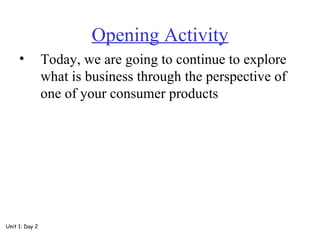 Opening Activity ,[object Object]