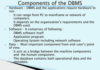 Unit 1: Introduction to DBMS Unit 1 Complete
