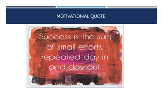 MOTIVATIONAL QUOTE
 