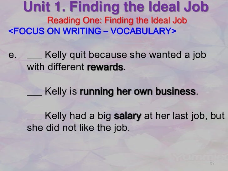 job ideal