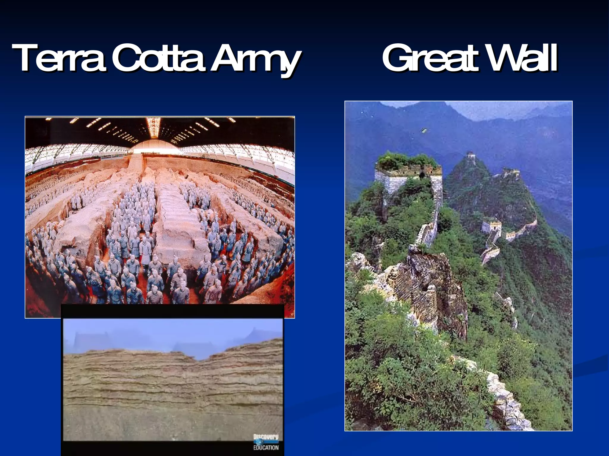 Terra Cotta Army Great Wall 