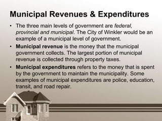 Municipal Example Unit 1 Home Finance | PPTX