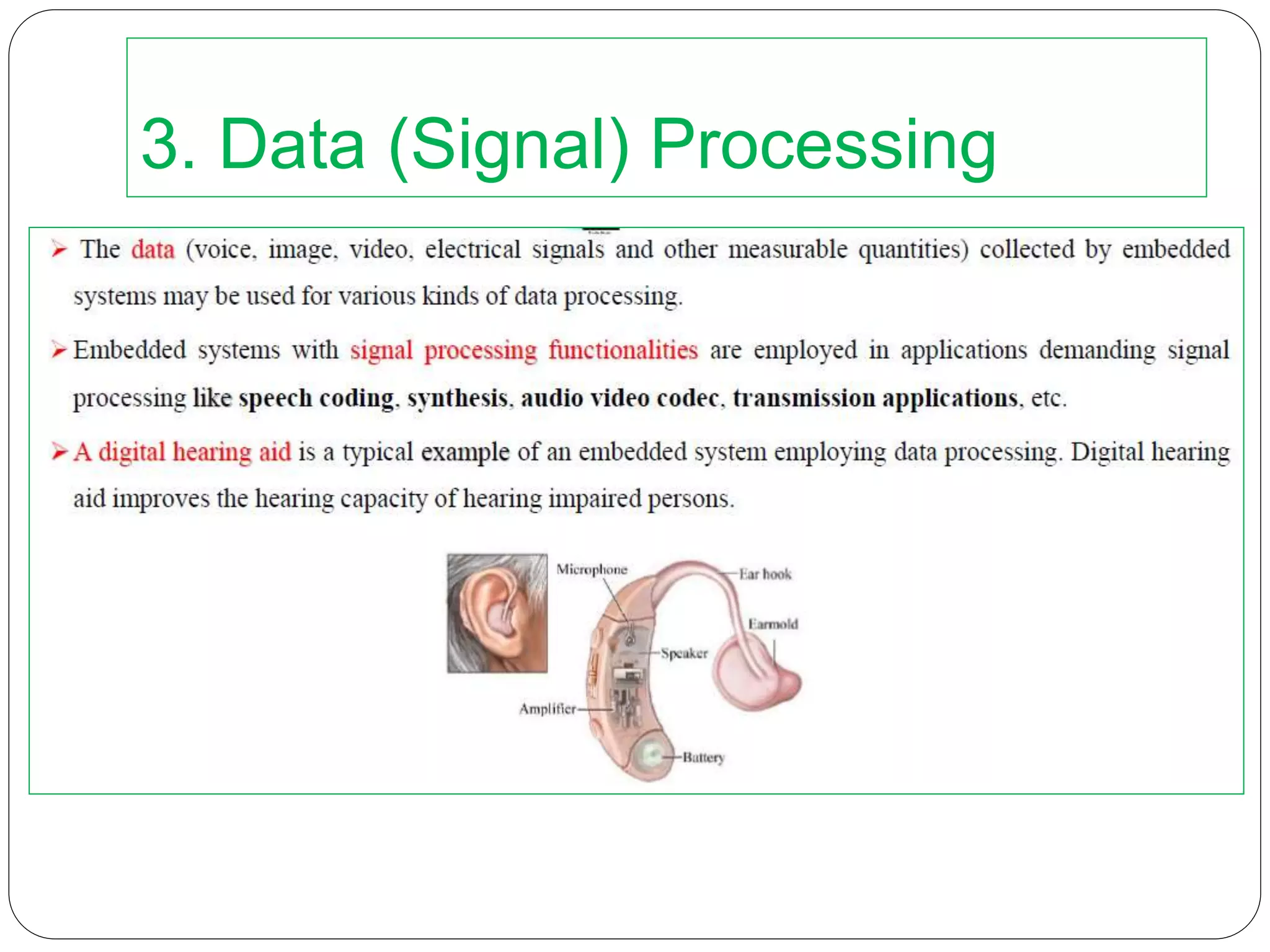 3. Data (Signal) Processing
 
