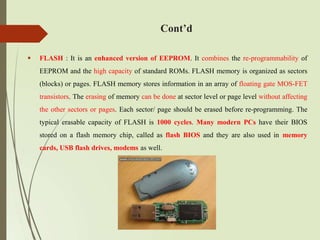 Embedded Flash Ip Unit 1 - Introduction | PPTX