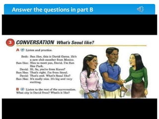 Answer the questions in part B
 