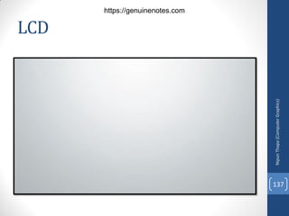 LCD
Nipun
Thapa
(Computer
Graphics)
137
https://genuinenotes.com
 