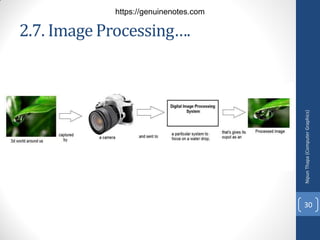 2.7. Image Processing….
Nipun
Thapa
(Computer
Graphics)
30
https://genuinenotes.com
 