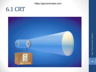 6.1 CRT
Nipun
Thapa
(Computer
Graphics)
96
https://genuinenotes.com
 