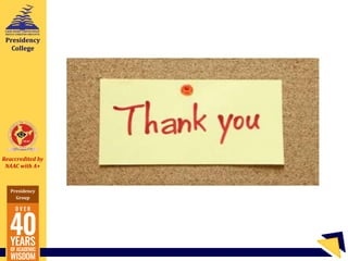 Reaccredited by
NAAC with A+
Presidency
Group
Presidency
College
 