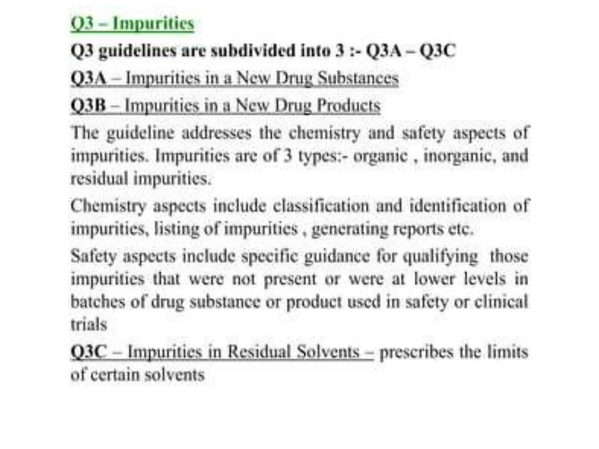 Unit 1-lecture 1 ICH guidelines quality assurance | PPTX