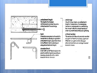 Minimum Hook Unit 1 lesson 01 (introduction to reinforced concrete design) | PPTX