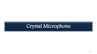 143
Crystal Microphone
 