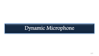 177
Dynamic Microphone
 