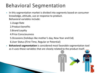 Unit 1 - Market Segmentation under Principles of Marketing | PPTX