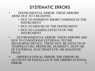 UNIT 1 - MI.ppt, measurements and instrumentation | PPT