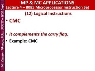 Carry Microprocessor Structure UNIT_1_-_Microprocessor___Microcontroller_-_Lecture_4_-_8085 ...