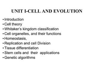 Cell basic unit of life | PPTX
