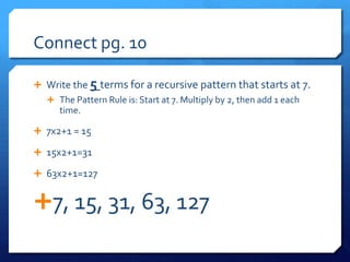 Unit 1 number patterns | PPTX