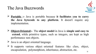 Unit1- OOPJ Chapter-1 Object Oriented Programming JAVA.pptx