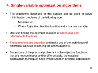 Unit 1 - Optimization methods.pptx