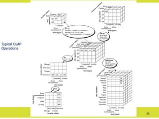 55
Typical OLAP
Operations
 