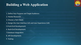 Introduction to Web Technology , protocols, Server side and Client Side ...