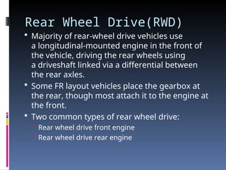 Rh Rwd Rear Unit 1 -part ii-VEHICLE CLASSIFICATION.ppt