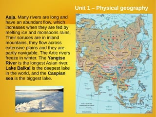 Unit 1 physical geography | PDF