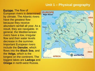 Unit 1 physical geography | PDF