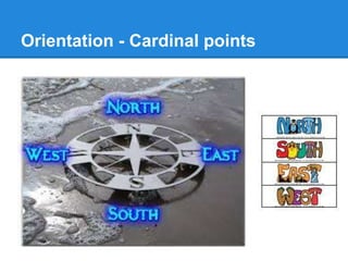 Orientation - Cardinal points
 